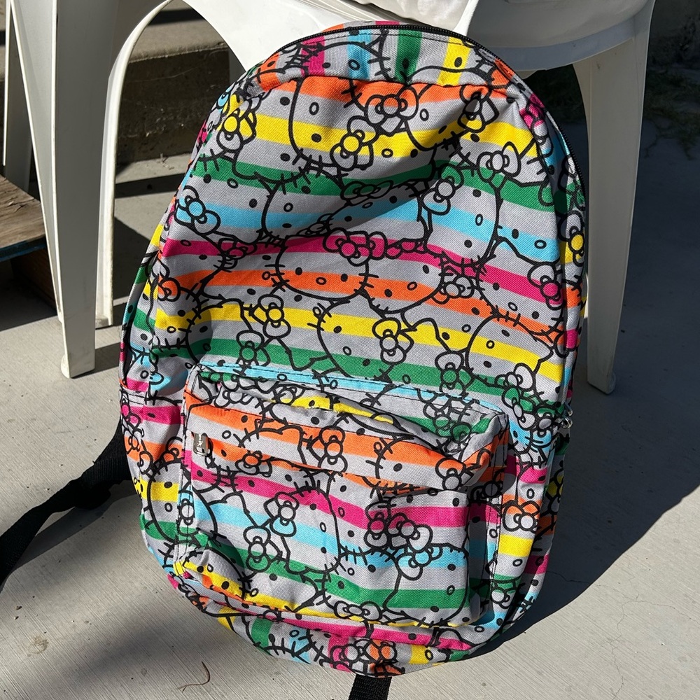 Hello Kitty, Colorful backpack